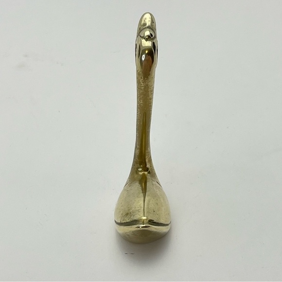 BRASS Miniature Swan - Picture 6 of 8
